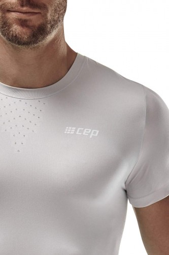 Мужская ультралегкая футболка с коротким рукавом CEP для бега фото 5