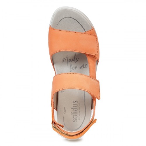 Женские сандалии Solidus, Haika, оранжевые фото 5