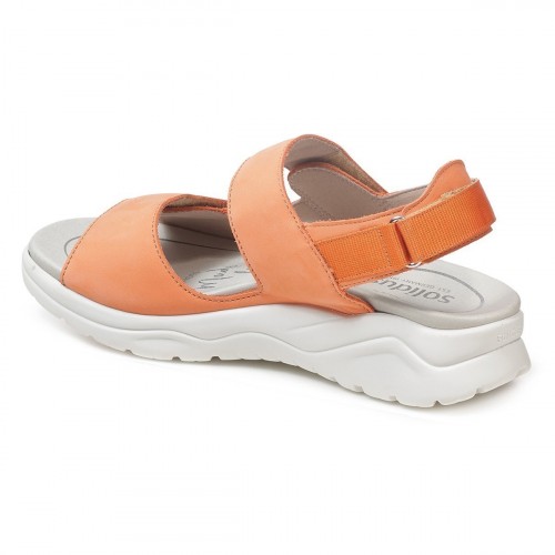Женские сандалии Solidus, Haika, оранжевые фото 4