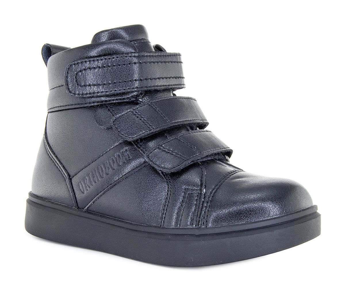 Ботинки демисезонные для мальчика Orthoboom чёрный янтарь ботинки biomecanics ботинки демисезонные для мальчика 191168 a1