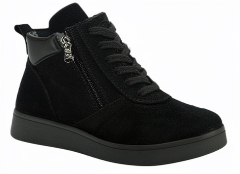 Женские демисезонные ботинки Ziller, Frankenschuhe, черный