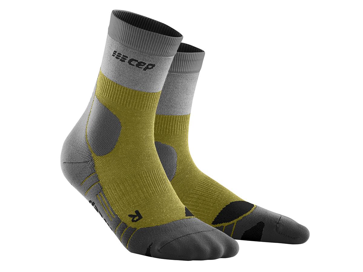 Функциональные укороченные гольфы CEP для активного отдыха, тонкие, с шерстью мериноса, женские