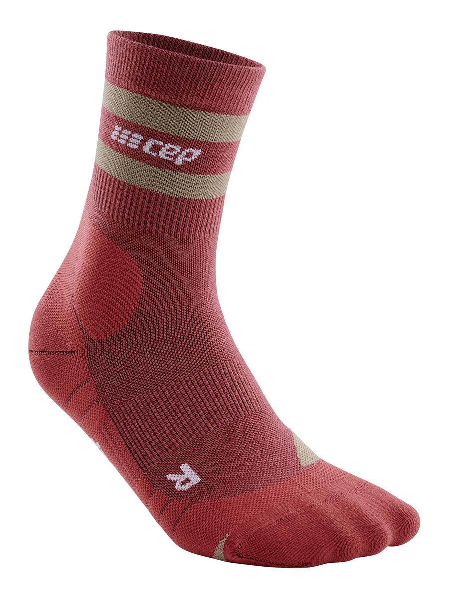 Компрессионные укороченные гольфы CEP в стиле 80х для активного отдыха, мужские