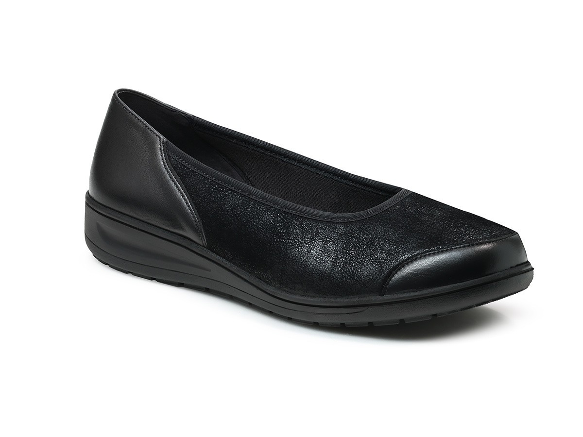 женские туфли мэри джейн kate линия solicare soft solidus бело серебристые Женские туфли Kate (линия Solicare Soft), Solidus, черные