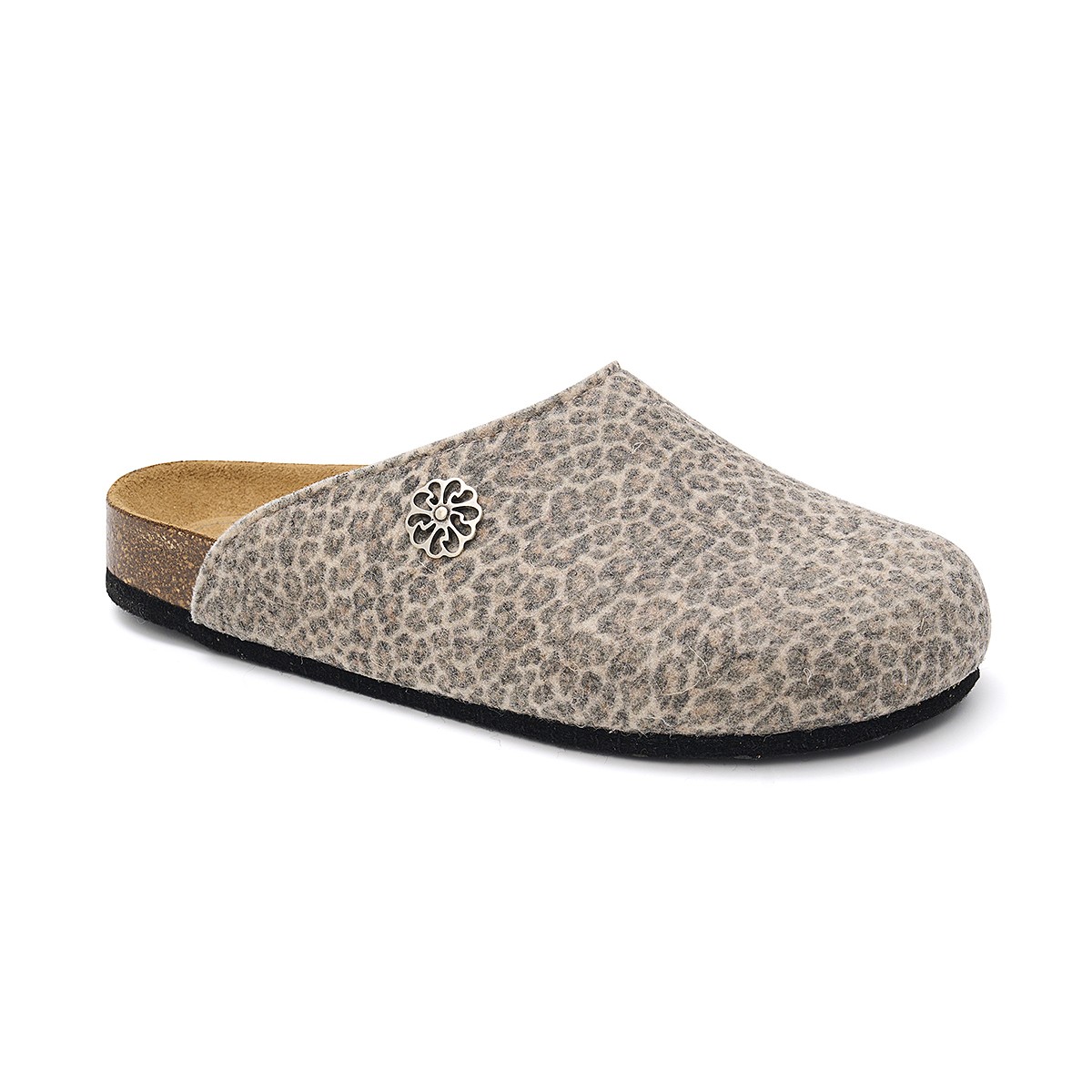 Домашняя обувь женская Emmen, AFS, леопард цена и фото