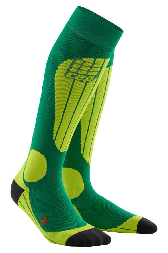 Женские компрессионные гольфы CEP для горнолыжного спорта