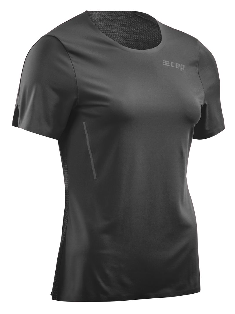 Женская ультралегкая футболка с коротким рукавом CEP для бега