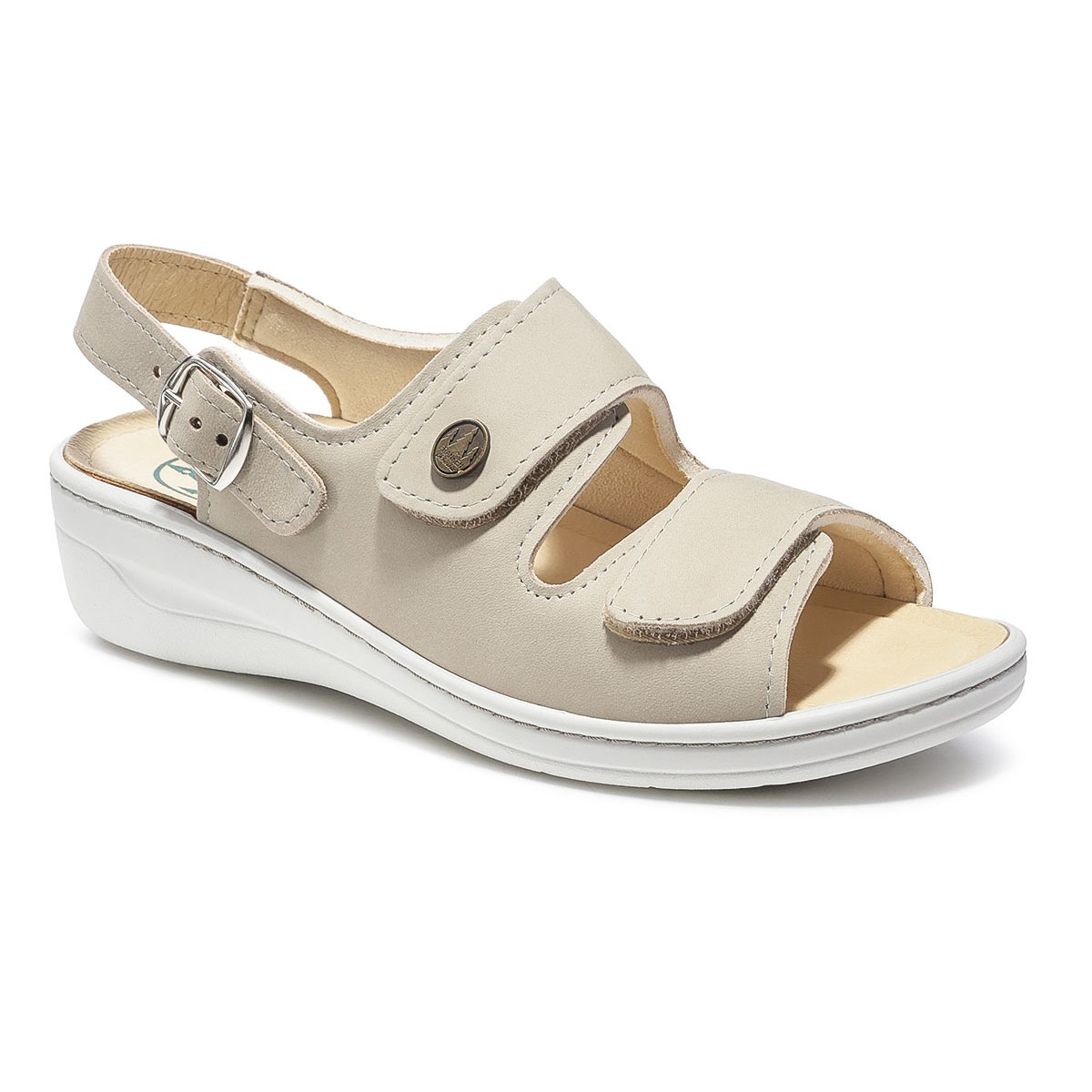 Сандалии женские Elde, Frankenschuhe, бежевый