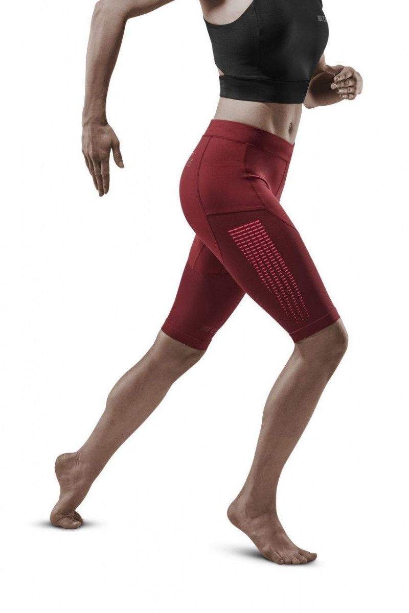Компрессионные шорты CEP для бега, женские женские компрессионные ультракороткие носки cep для бега ультратонкие