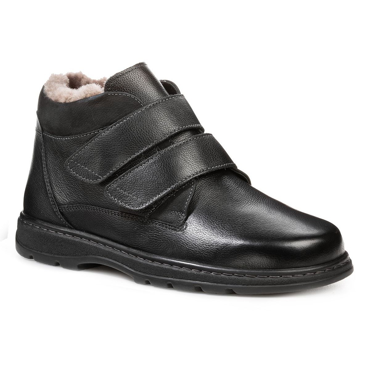 Мужские зимние ботинки Solidus Natura Man Stiefel черные
