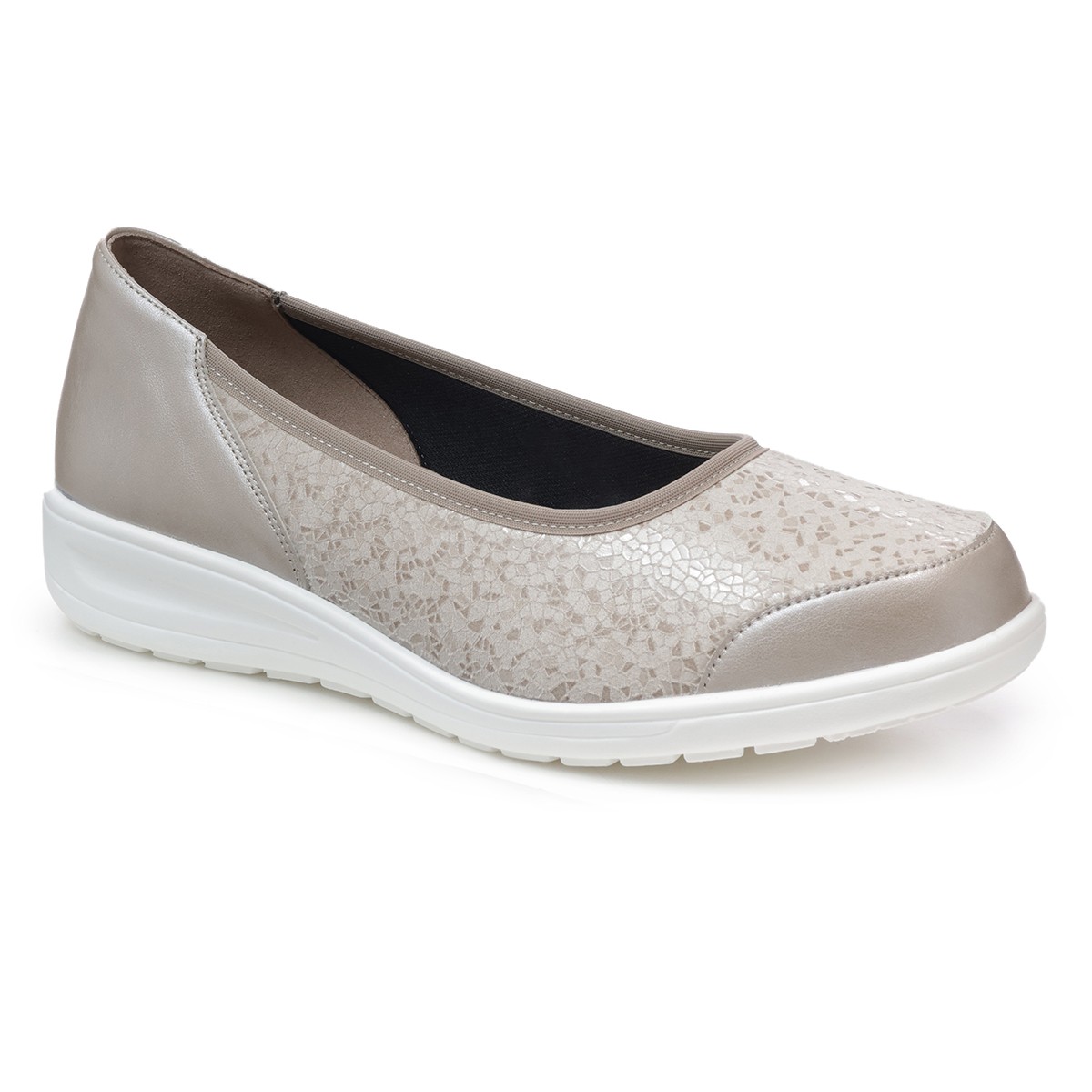 женские кроссовки solidus kate бело серебристые Женские туфли Kate (линия Solicare Soft), Solidus, бежевые