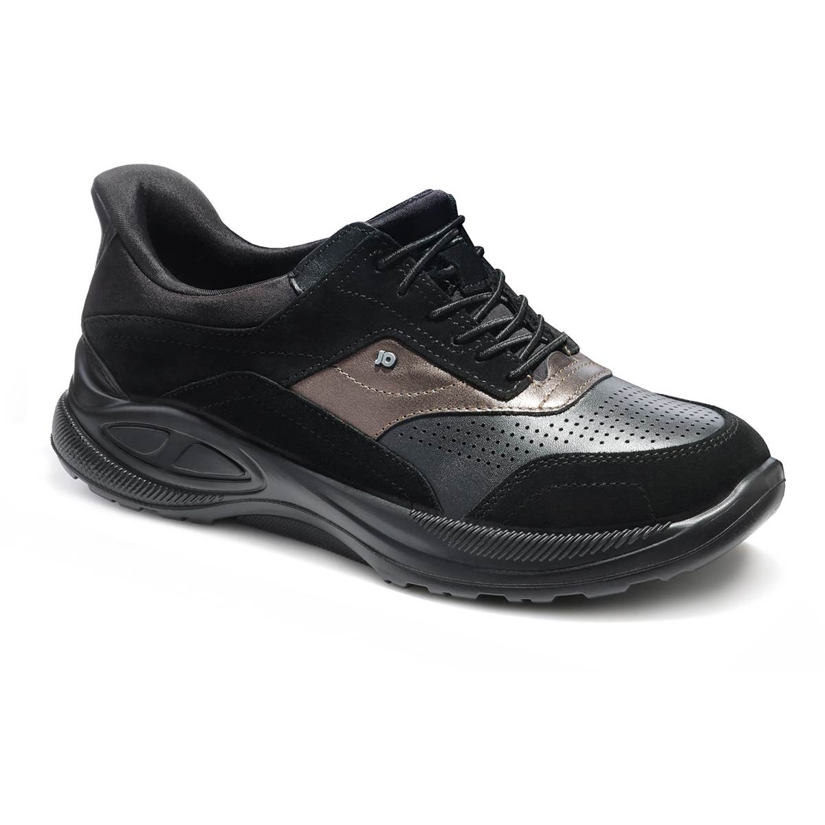 Демисезонные женские кроссовки D-Jomotion, Jomos, черный, бронзовый