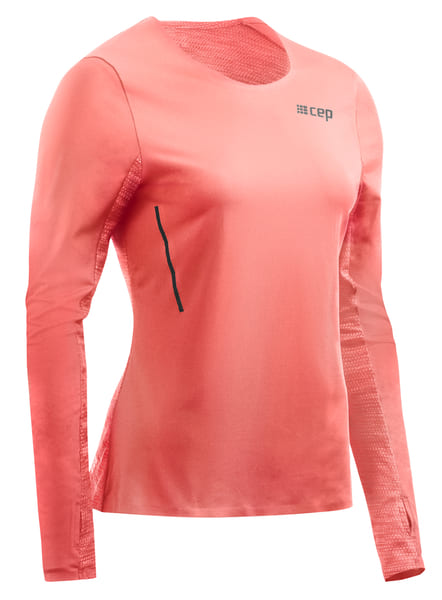 цена Женская футболка CEP для бега с длинным рукавом