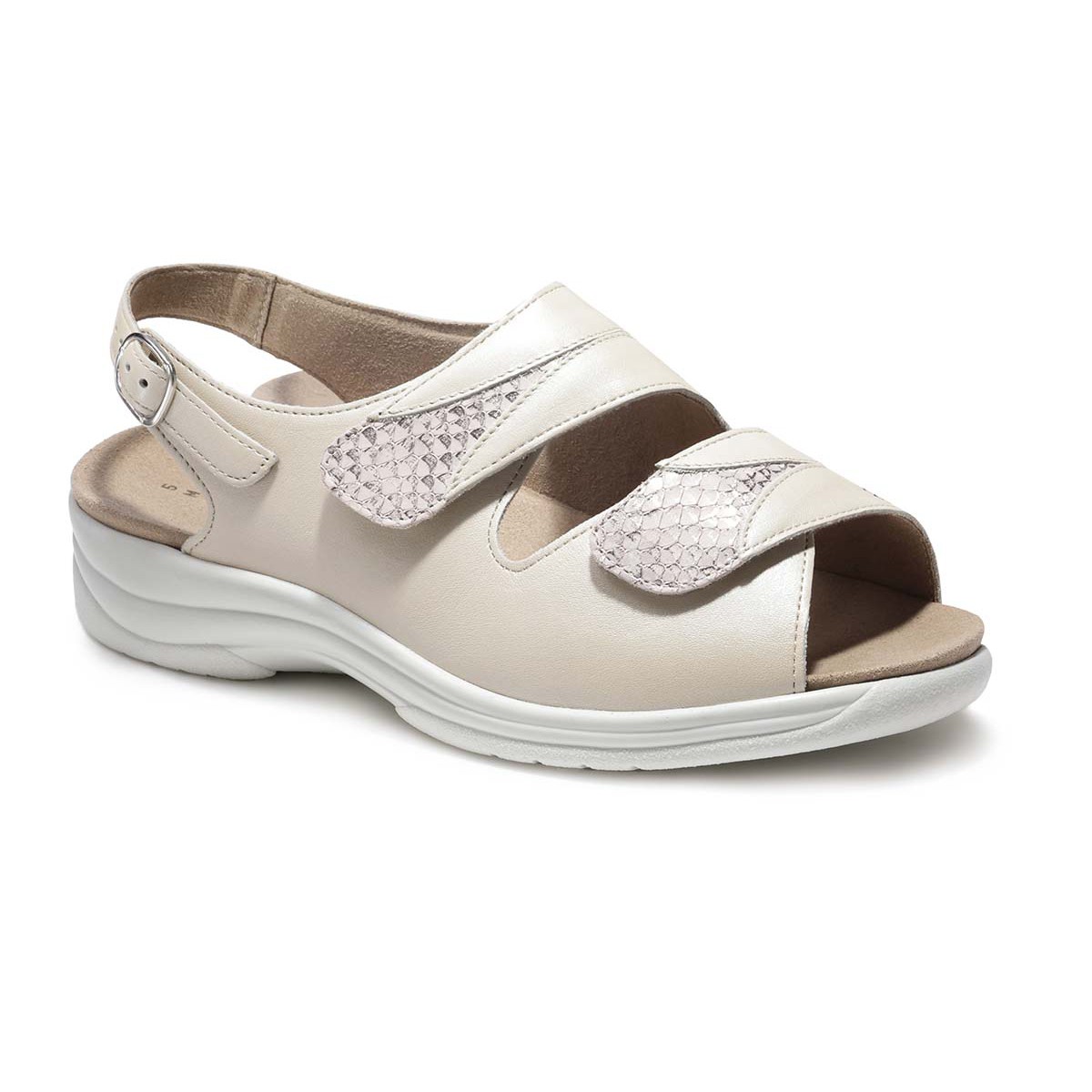 Женские сандалии Solidus, Moni, молочный