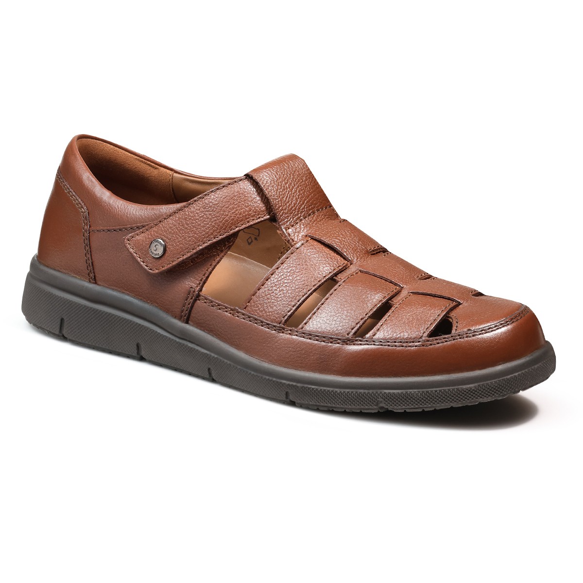 Мужские летние туфли Hardy, Solidus, коричневые