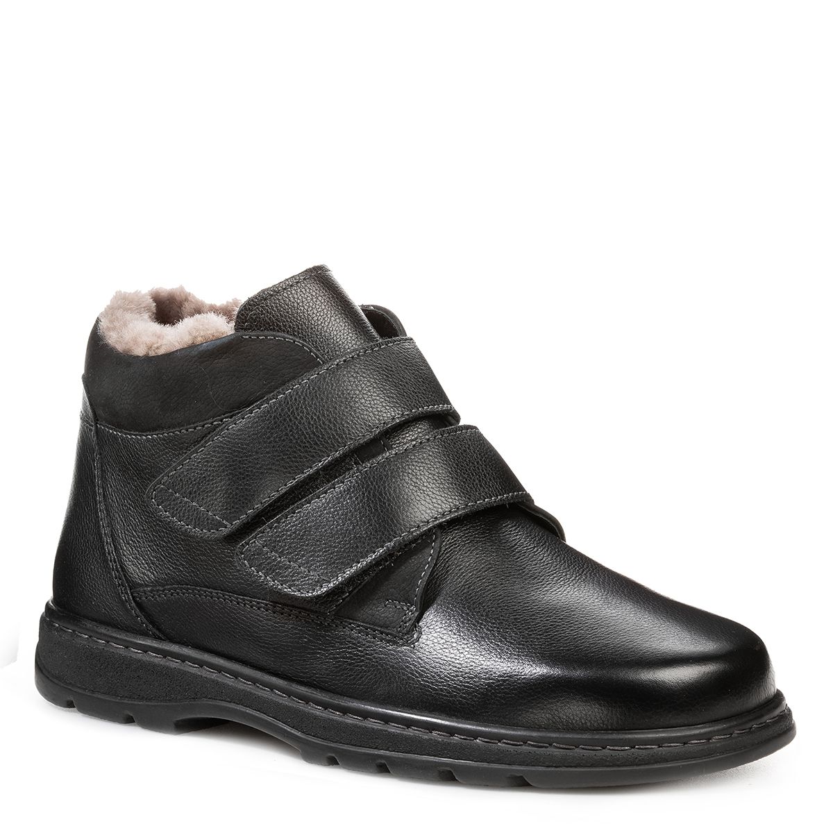 Мужские зимние ботинки Solidus Natura Man Stiefel черные 