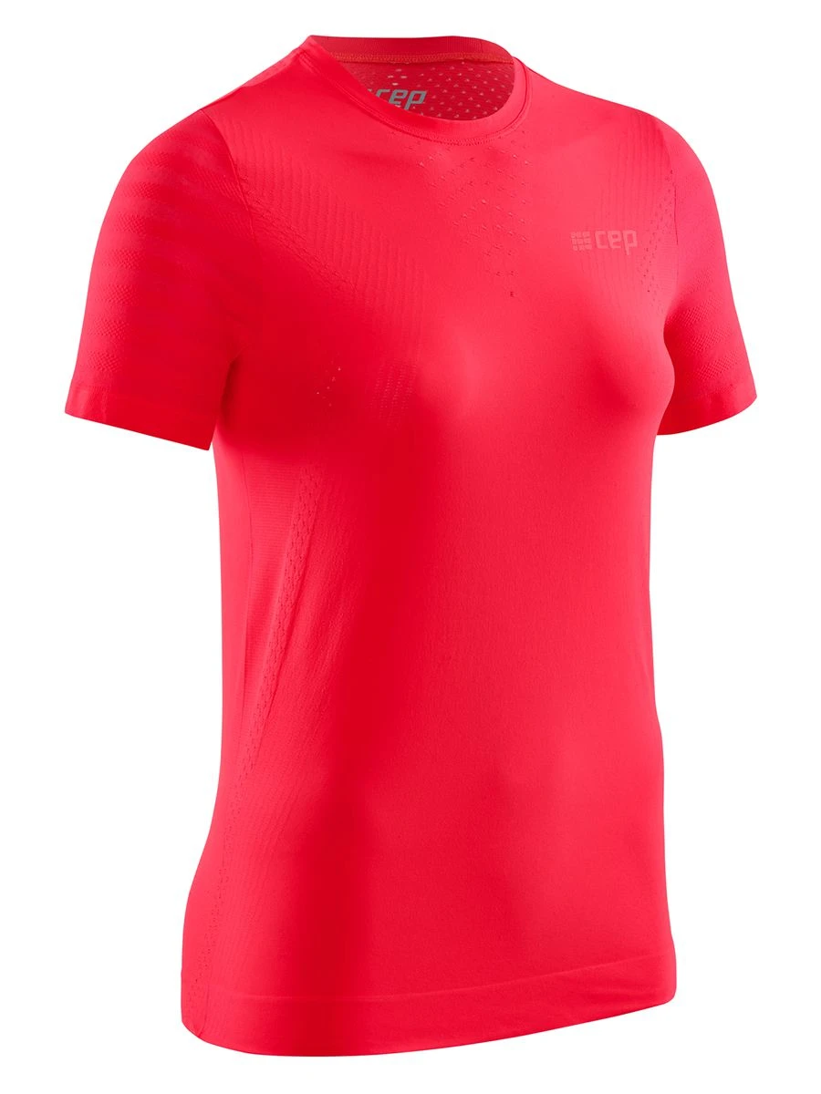 Футболка CEP ультралёгкая с короткими рукавами, женская футболка cep ультралёгкая с длинными рукавами женская