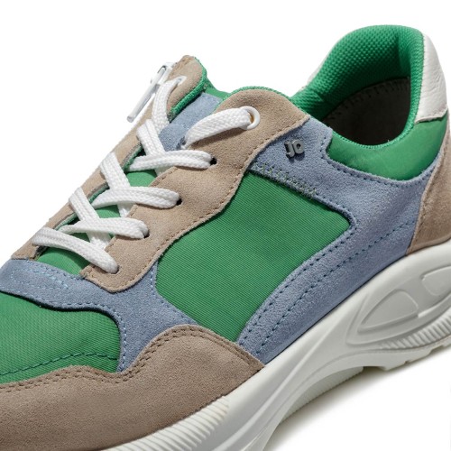 Демисезонные женские кроссовки D-Jomotion, Jomos, бежевый, зеленый, голубой фото 10