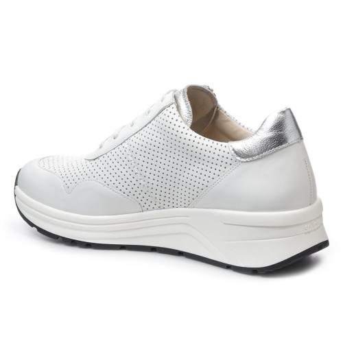 Женские кроссовки Solidus, Katrin, белый, серебристый фото 2