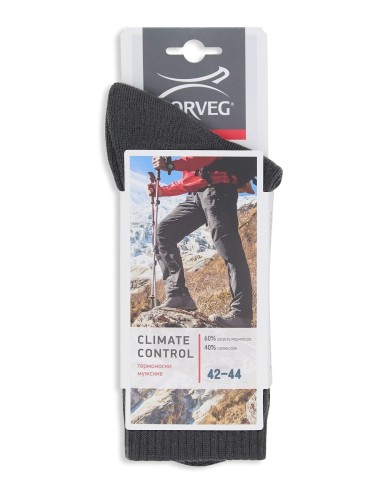 Носки мужские CLIMATE CONTROL, графитовый фото 5