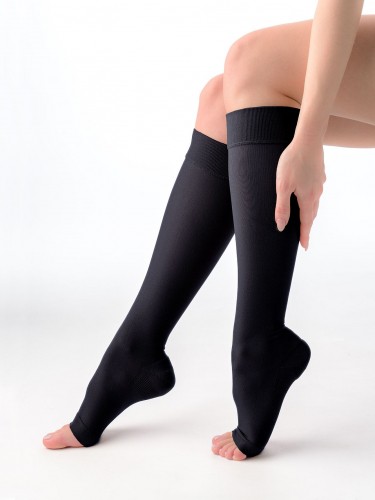 Гольфы компрессионные mediven plus с открытым носком 1 класс компрессии фото 2