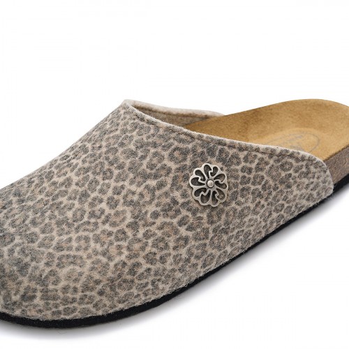 Домашняя обувь женская Emmen, AFS, леопард фото 7