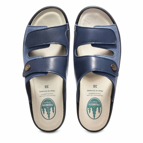 Женские сабо Eder, Frankenschuhe, синий фото 3