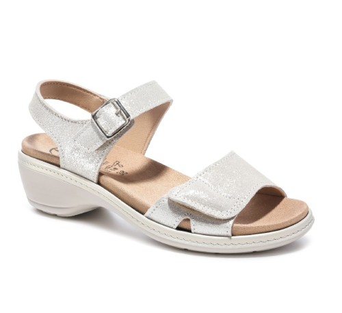 Женские босоножки Tegernsee, Frankenschuhe, серо-коричневый