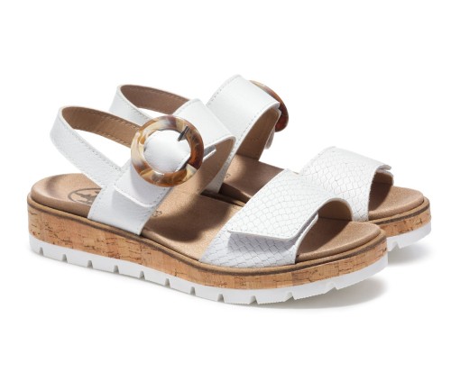 Женские босоножки Tilia, Frankenschuhe, белый фото 2