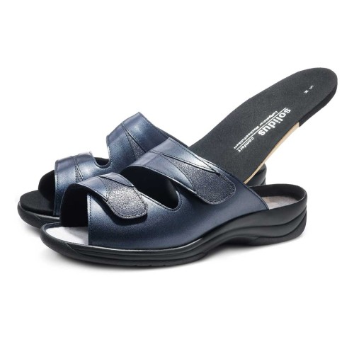 Сабо женские Solidus, Moni, синий фото 8