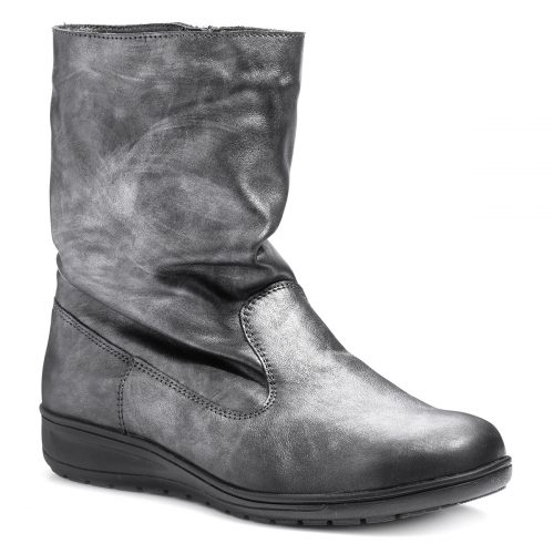 Полусапоги женские зимние Solidus Kate Stiefel серые