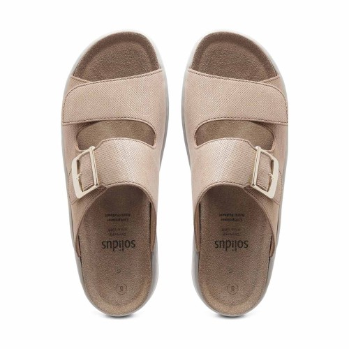Женские сабо Wellness Special, Solidus, песочный фото 3
