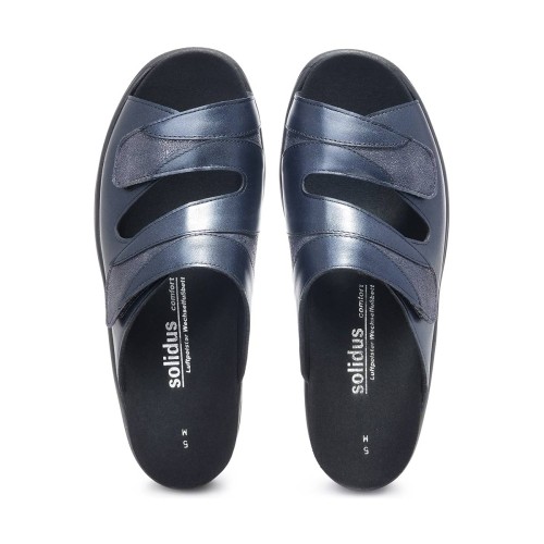 Сабо женские Solidus, Moni, синий фото 5