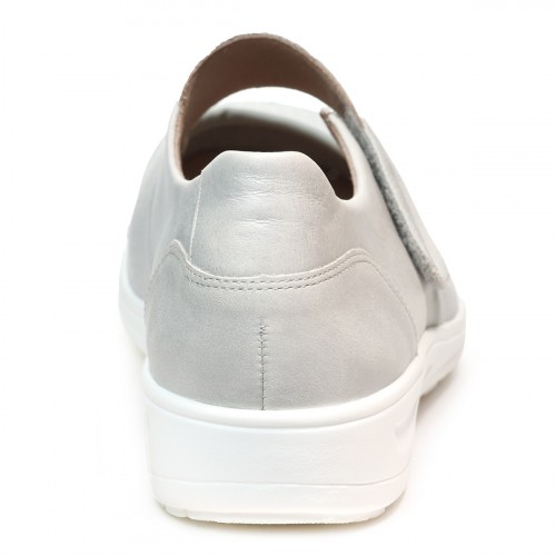 Женские туфли Мэри Джейн  Kate (линия Solicare Soft), Solidus, бело-серебристые фото 6