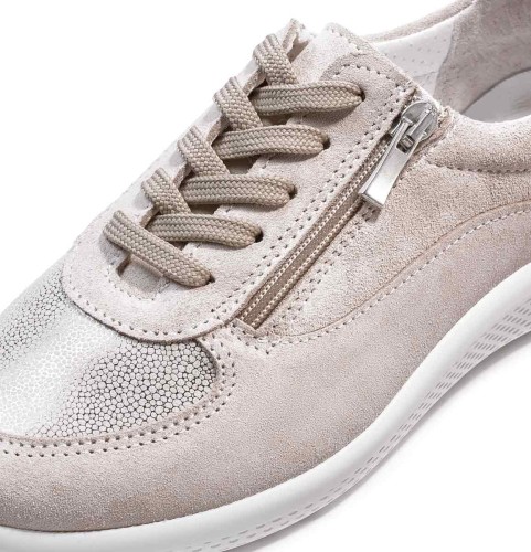 Женские демисезонные кроссовки Enns, Frankenschuhe, бежевый фото 10