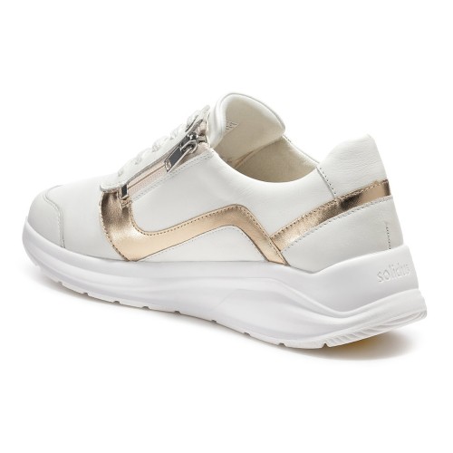 Женские кроссовки Kitty, линия Solicare Soft, Solidus, белый, золотистый фото 3