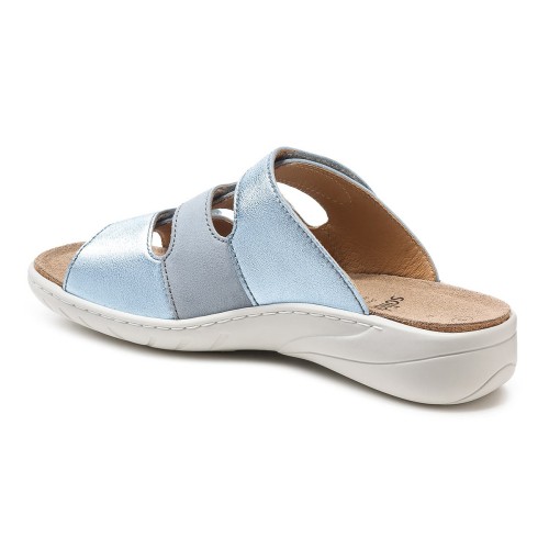 Женские сабо Wellness Special, Solidus, голубой фото 2