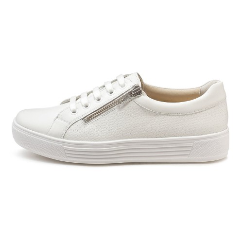 Женские демисезонные кеды Kendal, Solidus, белые фото 5