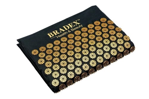 Коврик акупунктурный Нирвана, черный, тонкий фото 6