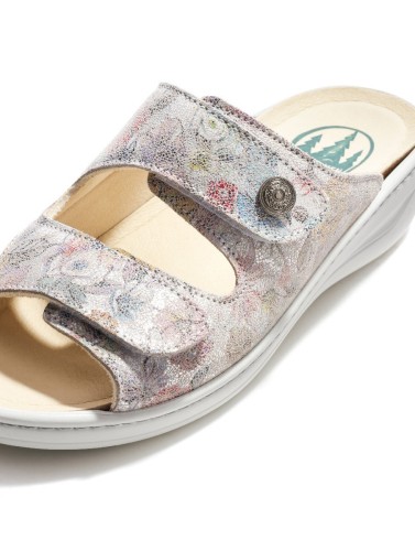 Женские сабо Eder, Frankenschuhe, мультиколор, цветочный принт фото 9