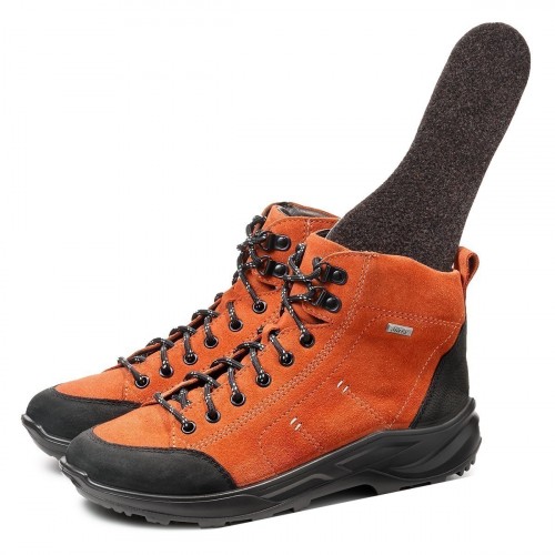 Женские высокие треккинговые ботинки Suvretta, Jomos, оранжевые фото 9
