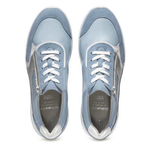 Женские кроссовки Kyle (линия Solicare Soft), Solidus, голубой, белый, серебристый фото 5