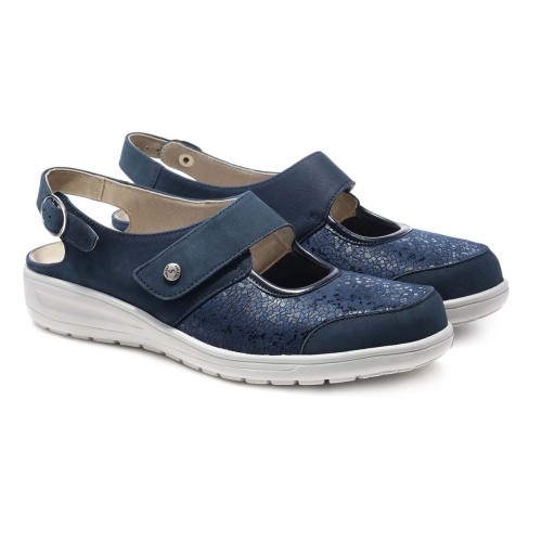 Женские туфли Heaven, линия Solicare Soft, Solidus, синий фото 13