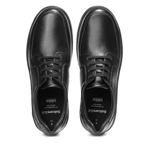 Полуботинки мужские Hardy (Solicare Soft), Solidus, черный фото 5