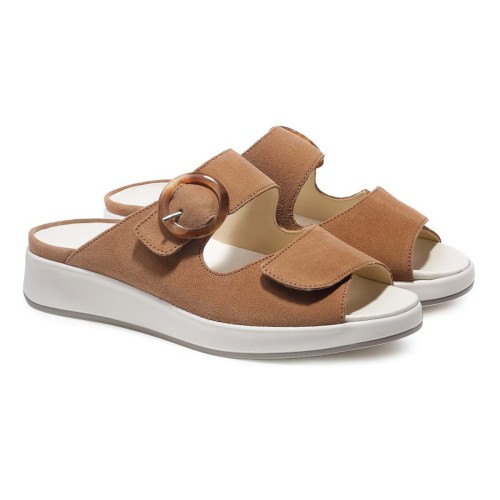 Женские сабо Hannah, Solidus, коричневый фото 11