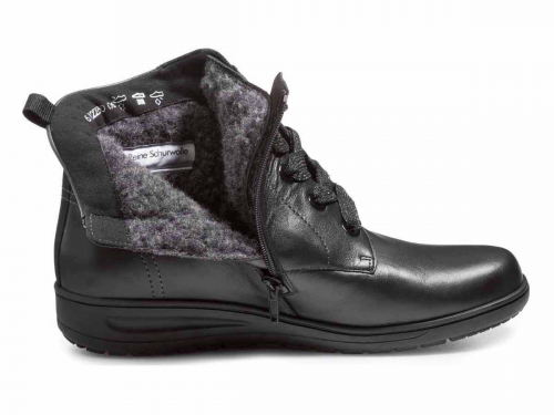 Женские зимние ботинки Kate черные фото 7