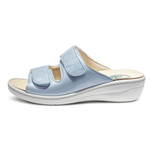 Сабо женские Eder, Frankenschuhe, голубой фото 5