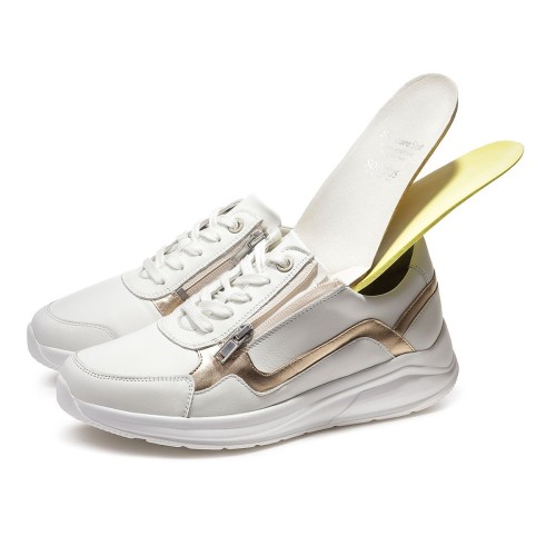 Женские кроссовки Kitty, линия Solicare Soft, Solidus, белый, золотистый фото 8