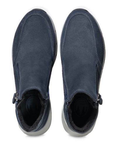 Женские демисезонные ботинки Nyon, Frankenschuhe, синие фото 6