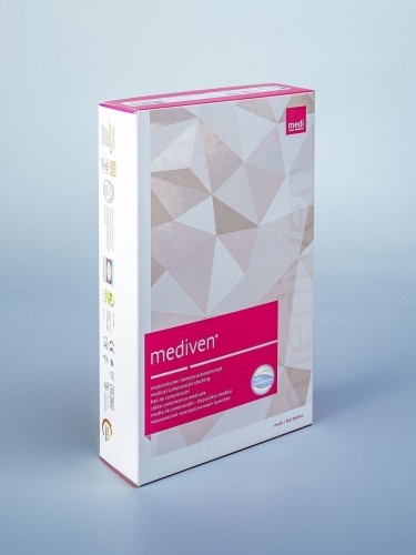 Компрессионные чулки mediven plus 2 класс компрессии с открытым носком и силиконовой резинкой фото 8